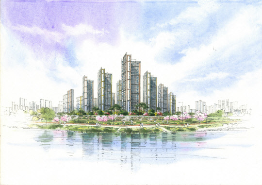 의정부역 센트럴자이&위브캐슬 일러스트. <GS건설 제공>